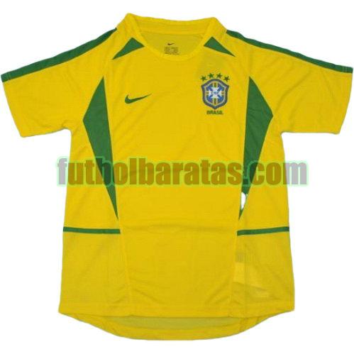tailandia camiseta brasil copa mundial 2002 primera equipacion