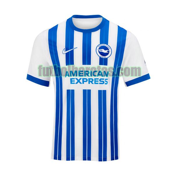 tailandia camiseta brighton 2024 2025 blanco azul primera