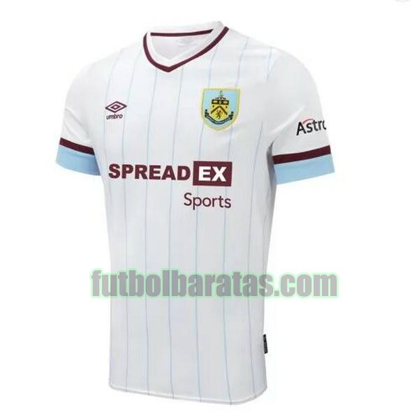 tailandia camiseta burnley 2021 2022 blanco segunda