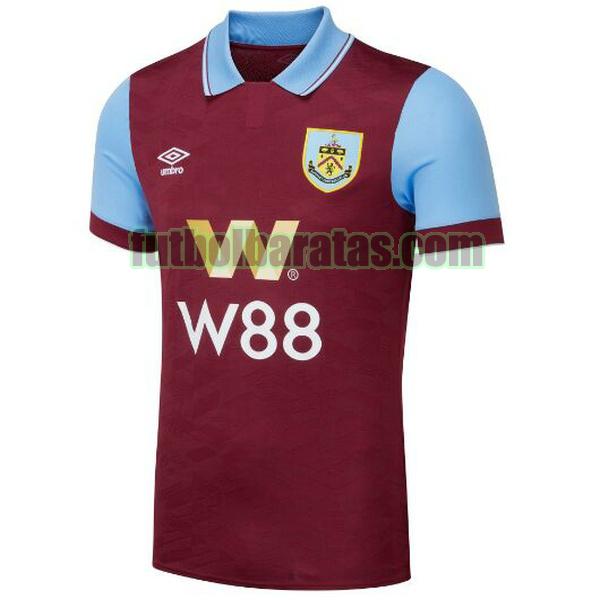 tailandia camiseta burnley fc 2023 2024 rojo primera