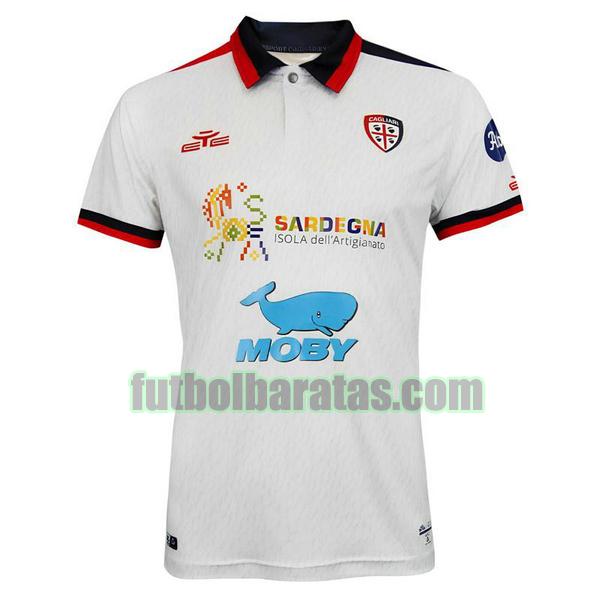 tailandia camiseta cagliari 2023 2024 blanco segunda