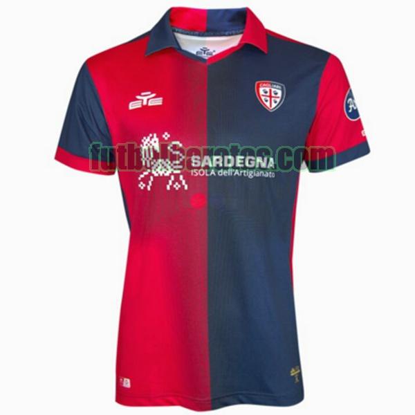 tailandia camiseta cagliari 2023 2024 rojo azul primera