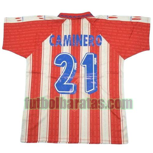 tailandia camiseta caminero 21 atletico madrid 1995-1996 primera equipacion