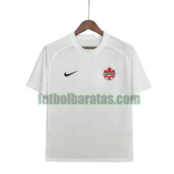 tailandia camiseta canada 2022 blanco segunda