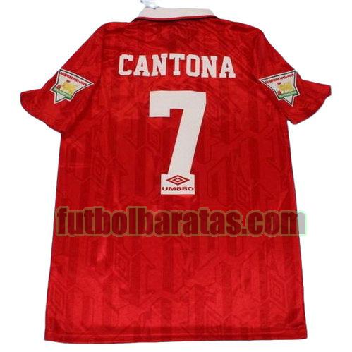 tailandia camiseta cantona 7 manchester united 1994 primera equipacion