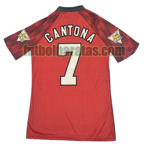 tailandia camiseta cantona 7 manchester united 1996 primera equipacion