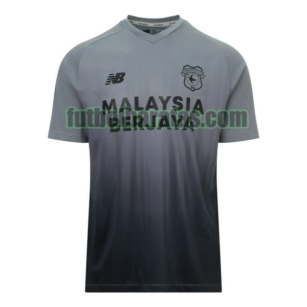 tailandia camiseta cardiff city 2022 2023 gris segunda