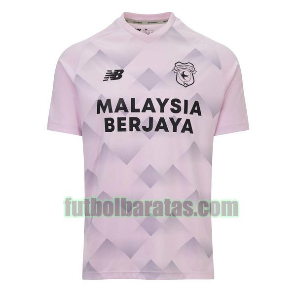 tailandia camiseta cardiff city 2022 2023 rosa tercera