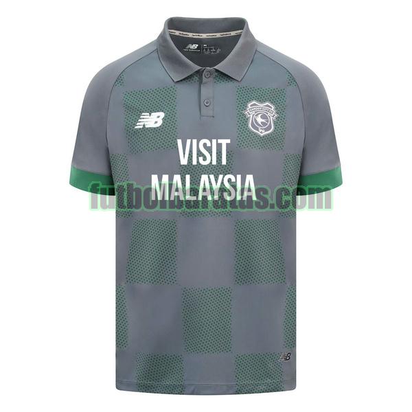 tailandia camiseta cardiff city 2024 2025 gris segunda