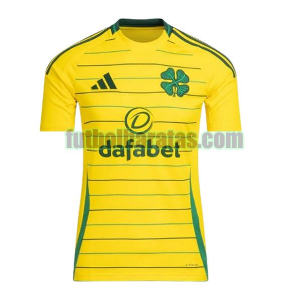 tailandia camiseta celtic 2024 2025 amarillo cup kit