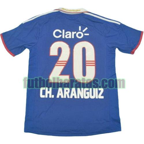 tailandia camiseta ch. aranguiz 20 universidad de chile 2011 primera equipacion