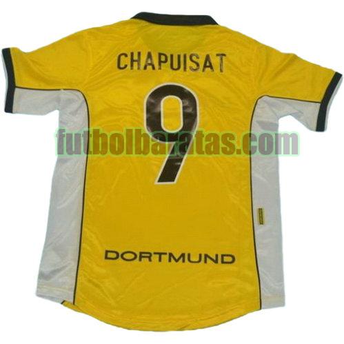 tailandia camiseta chapuisat 9 borussia dortmund 1998 primera equipacion