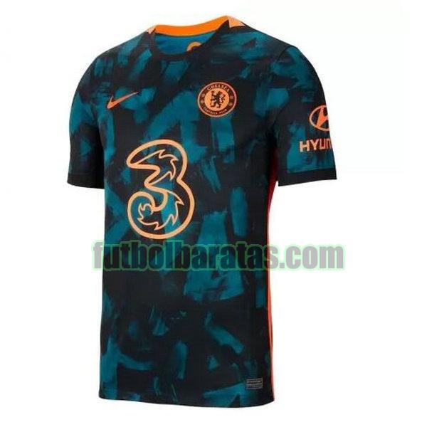 tailandia camiseta chelsea 2021 2022 negro tercera