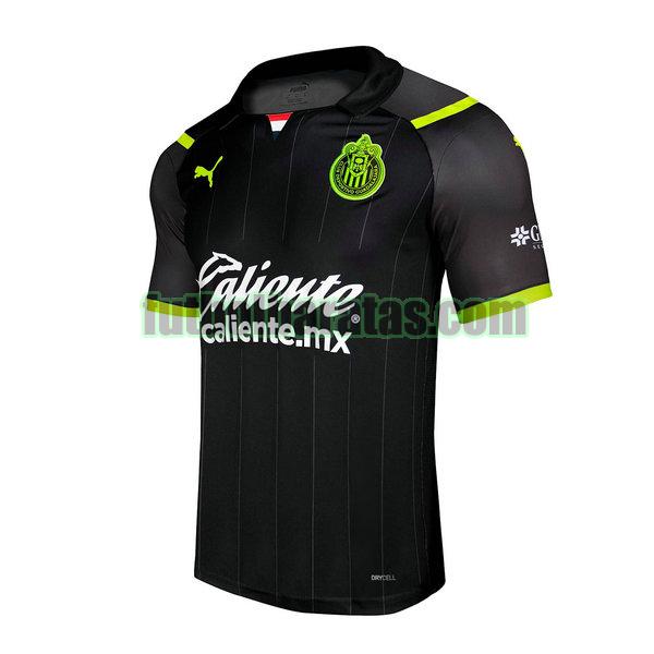 tailandia camiseta chivas 2021 2022 negro segunda