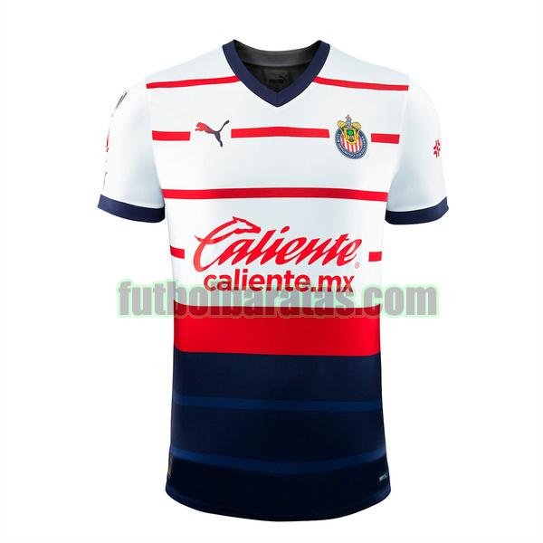 tailandia camiseta chivas 2023 2024 blanco segunda