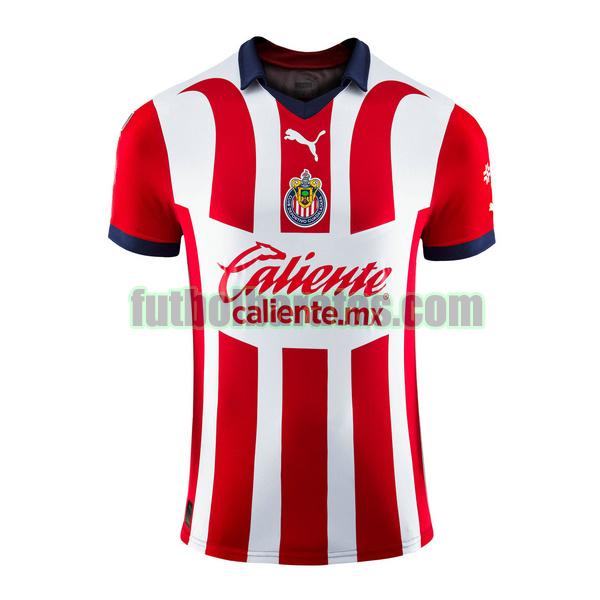 tailandia camiseta chivas 2023 2024 rojo blanco primera