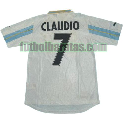 tailandia camiseta claudio 7 lazio 2000-2001 primera equipacion