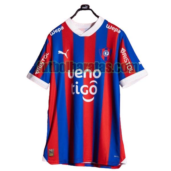 tailandia camiseta club cerro porteño 2023 2024 azul rojo primera