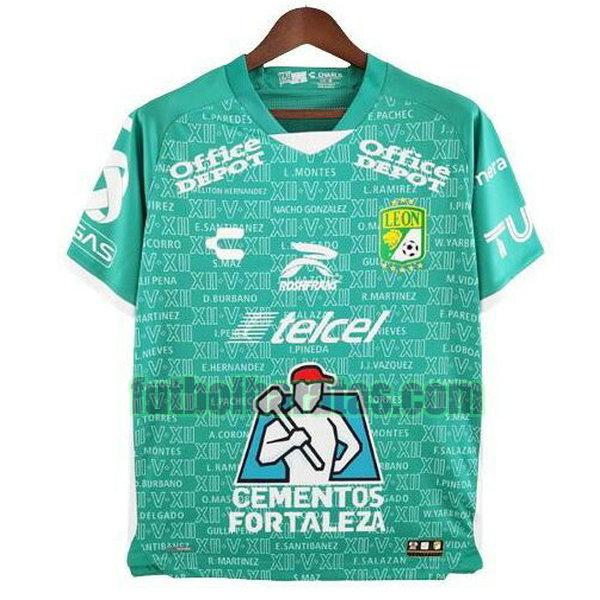 tailandia camiseta club león 2022 2023 verde primera