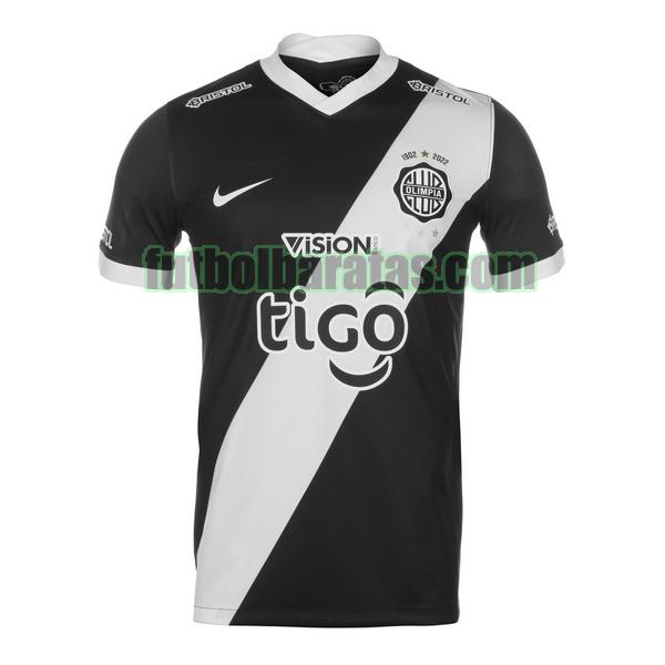 tailandia camiseta club olimpia 2022 negro segunda