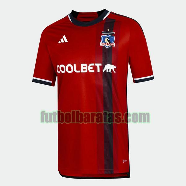 tailandia camiseta colo-colo 2023 rojo segunda