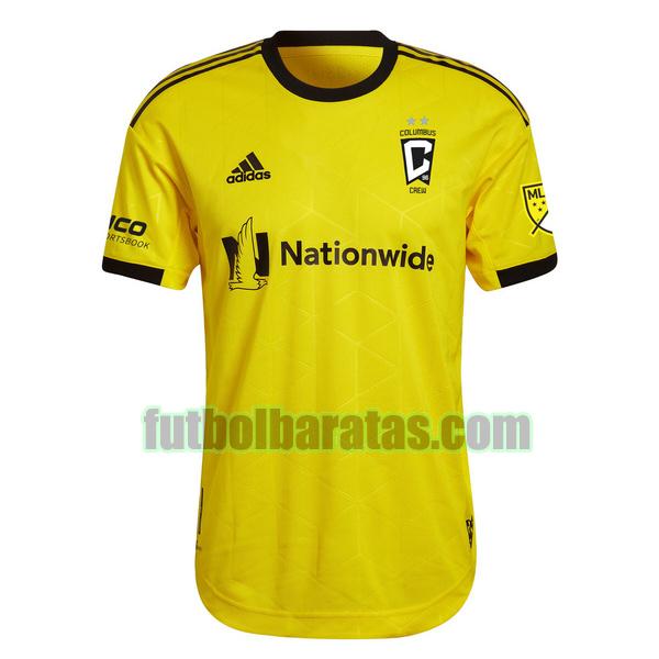 tailandia camiseta columbus crew 2022 2023 amarillo primera