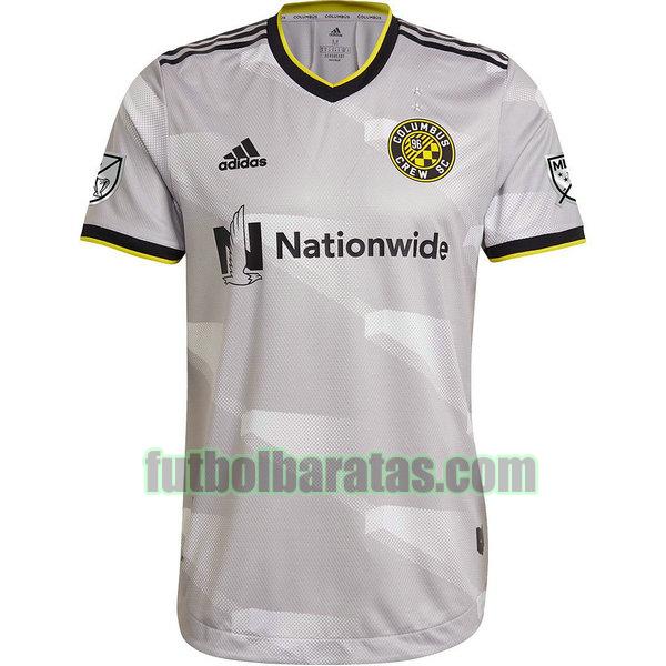 tailandia camiseta columbus crew sc 2021 2022 blanco segunda