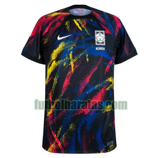 tailandia camiseta corea 2023 negro segunda