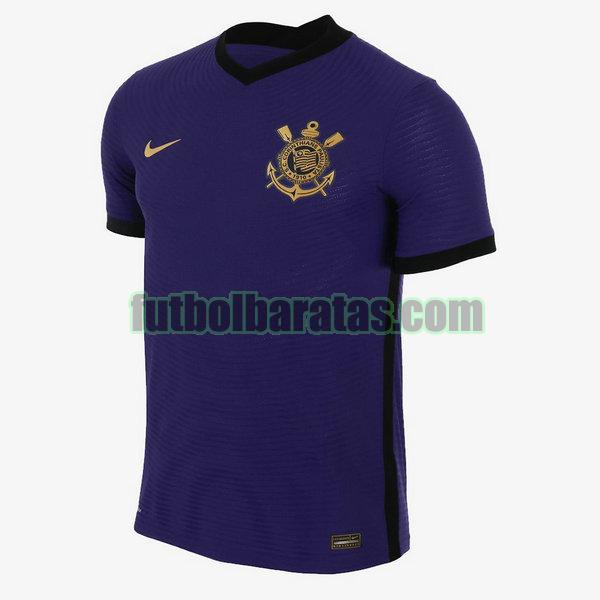 tailandia camiseta corinthians paulista 2021 2022 púrpura tercera