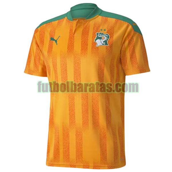 tailandia camiseta costa de marfil 2021 naranja primera