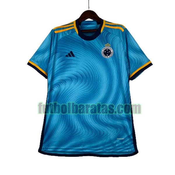 tailandia camiseta cruzeiro ec 2023 2024 azul tercera