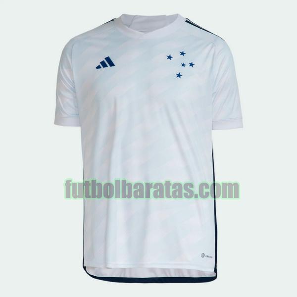 tailandia camiseta cruzeiro ec 2023 2024 blanco segunda