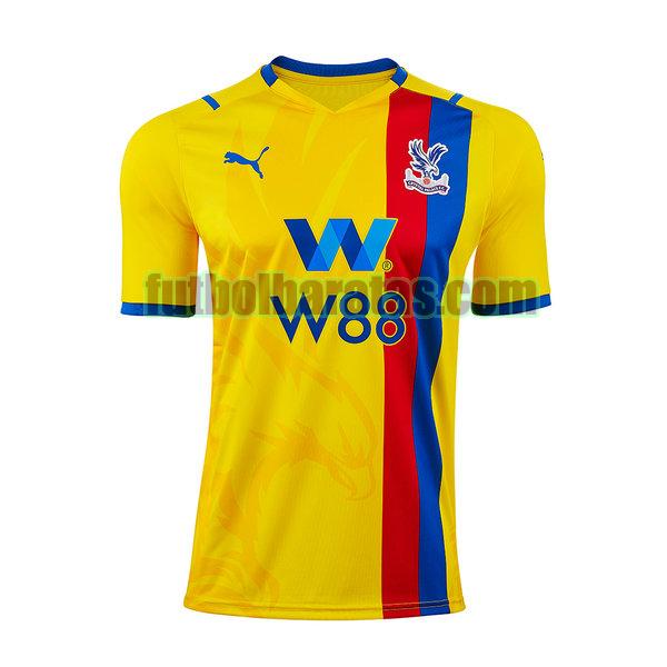 tailandia camiseta crystal palace 2021 2022 amarillo segunda
