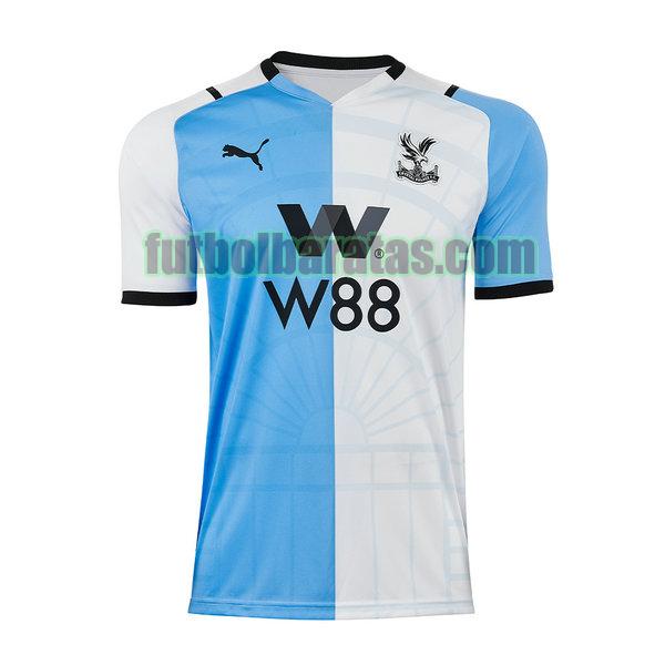 tailandia camiseta crystal palace 2021 2022 azul blanco tercera