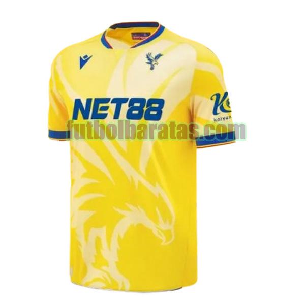 tailandia camiseta crystal palace 2024 2025 amarillo segunda