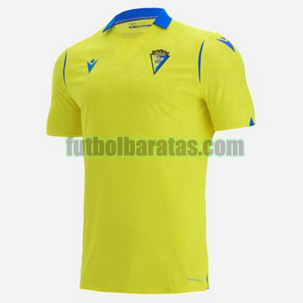 tailandia camiseta cádiz club 2021 2022 amarillo segunda