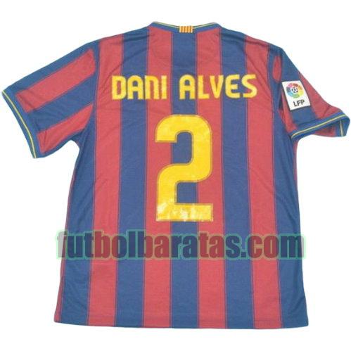 tailandia camiseta dani alves 2 barcelona 2009-2010 primera equipacion