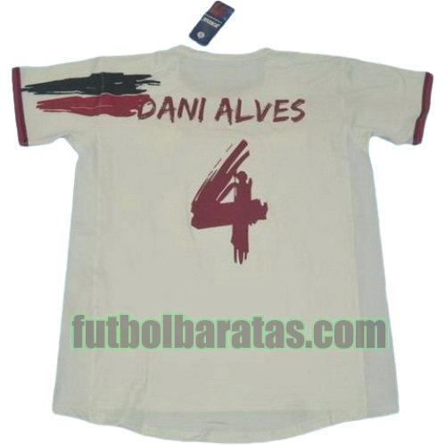 tailandia camiseta dani alves 4 sevilla 2006-2007 primera equipacion