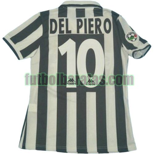 tailandia camiseta del piero 10 juventus 1996-1997 primera equipacion