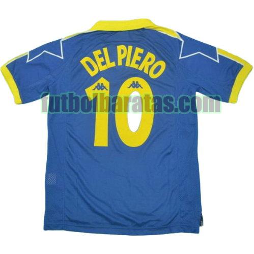 tailandia camiseta del piero 10 juventus 1997-1998 segunda equipacion