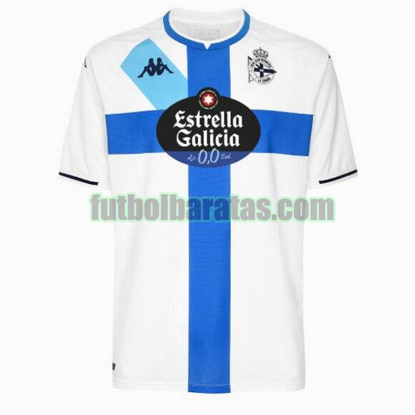 tailandia camiseta deportivo la coruna 2021 2022 blanco tercera