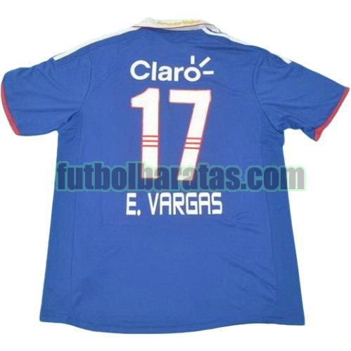 tailandia camiseta e.vargas 17 universidad de chile 2011 primera equipacion