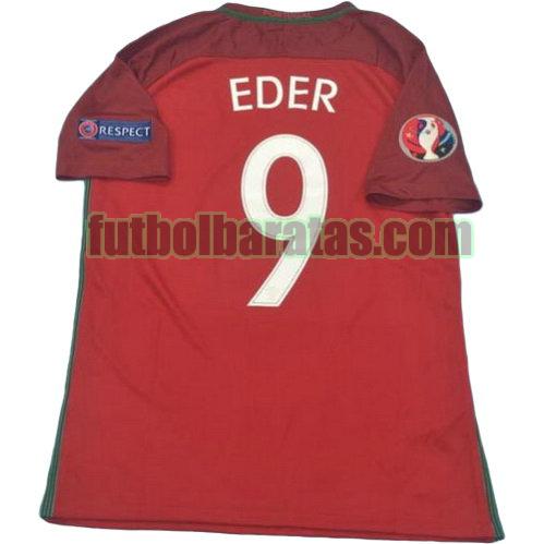 tailandia camiseta eder 9 portugal 2016 primera equipacion