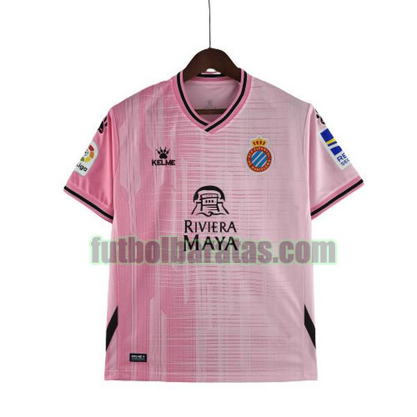 tailandia camiseta espanyol 2022 2023 rosa segunda