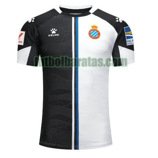 tailandia camiseta espanyol 2023 2024 negro blanco tercera