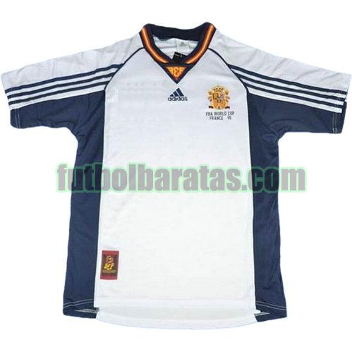 tailandia camiseta españa copa mundial 1998 segunda equipacion