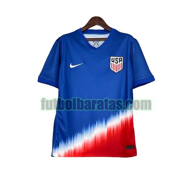 tailandia camiseta estados unidos 2024 azul segunda