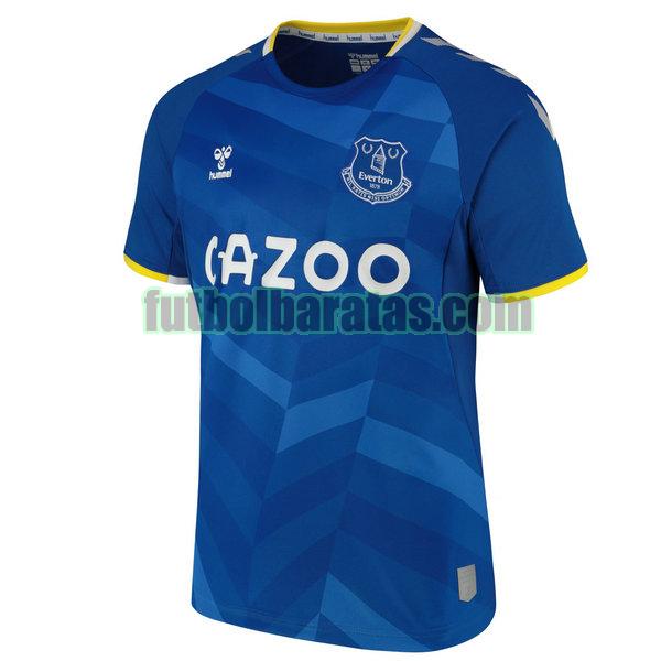 tailandia camiseta everton 2021 2022 azul primera