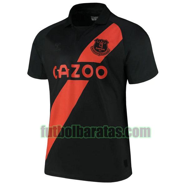 tailandia camiseta everton 2021 2022 negro segunda