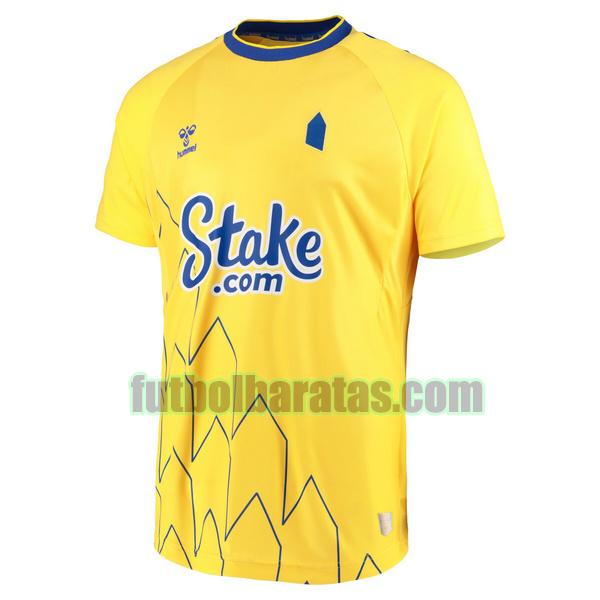 tailandia camiseta everton 2022 2023 amarillo tercera